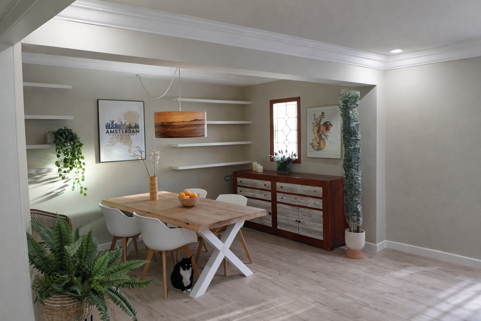 Dormitorio pintado